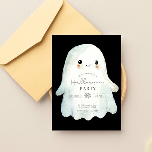 Cute Ghosts Clipart Pack | Spooky Ghost Halloween Clipart | Kid ...