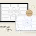 Printable Mind Map Planner Brainstorming Ideas Brain Dump Study Guide ...