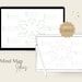 Printable Mind Map Planner Brainstorming Ideas Brain Dump Study Guide ...