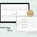 Printable Mind Map Template | Brainstorming, Study Guide (digital ...