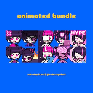 Animated Juri Han Emote Bundle for Twitch, Discord, Kick Streams