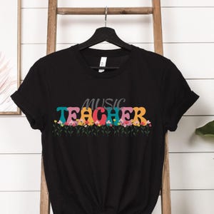 Personalized Teacher Shirt, Custom School Shirt, Music Math Science First Grade Customized Tshirt, Plus Size Teacher T-shirt, Teacher team