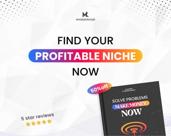 How To Choose Your Niche Now, Start Solving Problem And Selling Solutions, Business Workbook, Entrepreneur Online Seller Guide