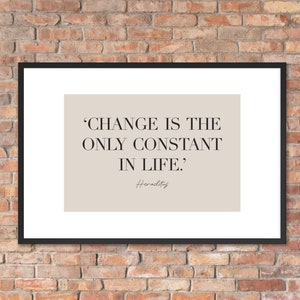 Heraclitus Quote Poster,Digital Art Quote,Wall Art,Digital Download,Digital Wall Print,Interior Design,Printable Wall Art,Card Design,Poster