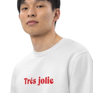 French slogan jumper new arrivals