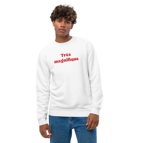 French slogan sweatshirt hotsell