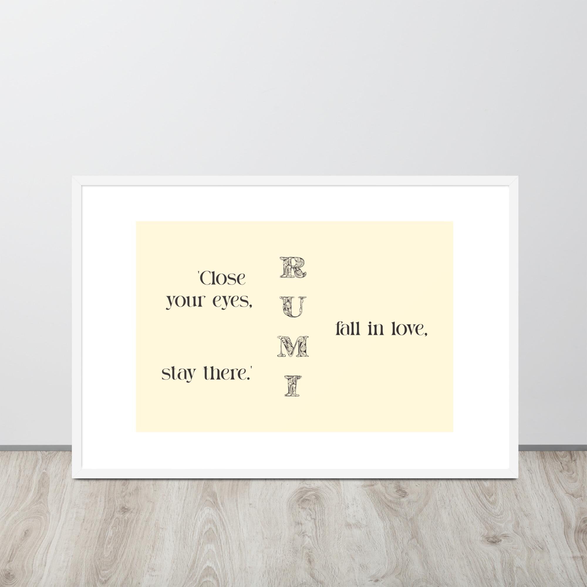 Rumi Quote Poster,Rumi Digital Art Quote,Wall Art,Digital Download,Digital Wall Print,Interior Design,Printable Wall Art,Rumi Card Design