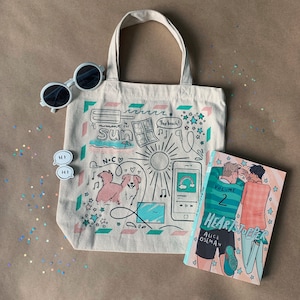 Heartstopper Beach Custom Tote Bag