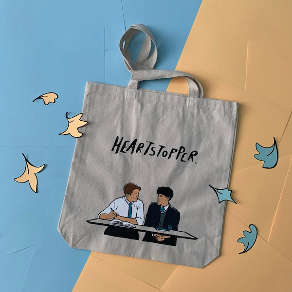 Heartstopper Netflix Custom Tote Bag