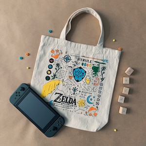 Zelda BOTW Custom Tote Bag