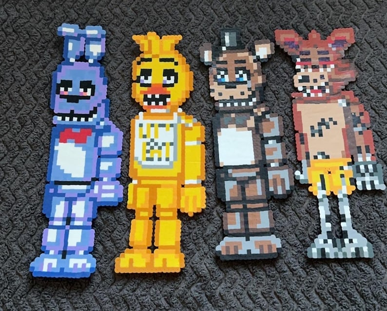 FNAF Perler Beads - Etsy
