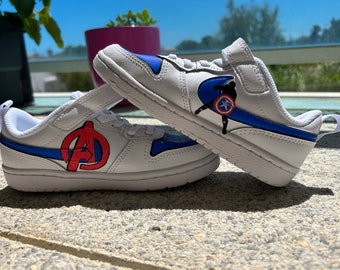 Personalized sneakers #SuperHeroes