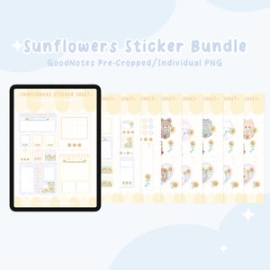 Sticker Bundle, Digital Stickers, Planner Stickers, Planner Widgets, Digital Planner Stickers, Kawaii Digital Planner, Cute Digital Planner
