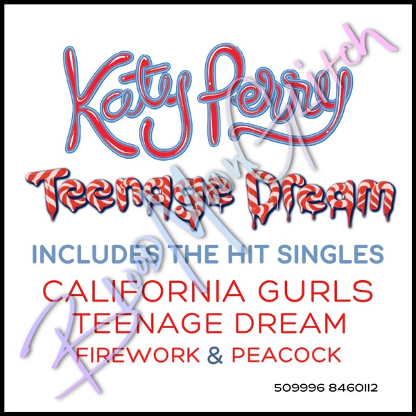 Katy Perry - Teenage Dream - Hype Sticker