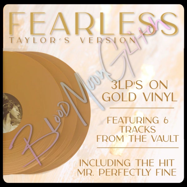 Taylor Swift - Fearless (Taylor's Version) - Hype Sticker