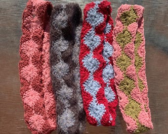 Crochet Headband Pattern, PDF Download, Satellite Head Band Crochet Tutorial, Crochet Headband Patterns