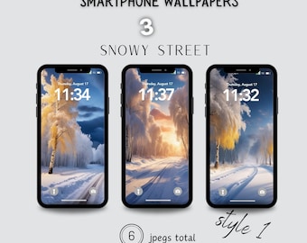 IPhone Wallpaper Winter, Snow Winter Photography, Phone Wallpaper