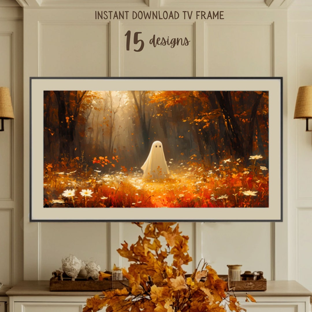 Halloween Samsung Frame TV Art Samsung Frame Ghost, Artful Samsung