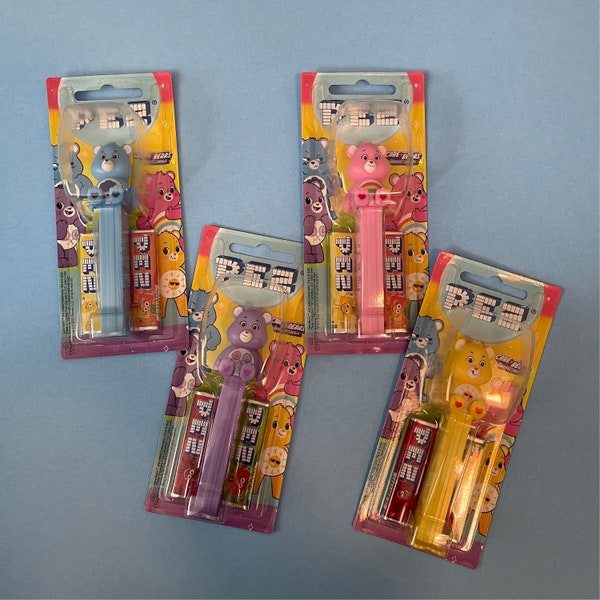 Care Bears Pez Candy Dispensers (Brand New With Two Refills)
