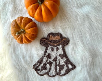 Halloween Door Sign Set,Halloween Decoration, Punch Needle Halloween Wall Hanging