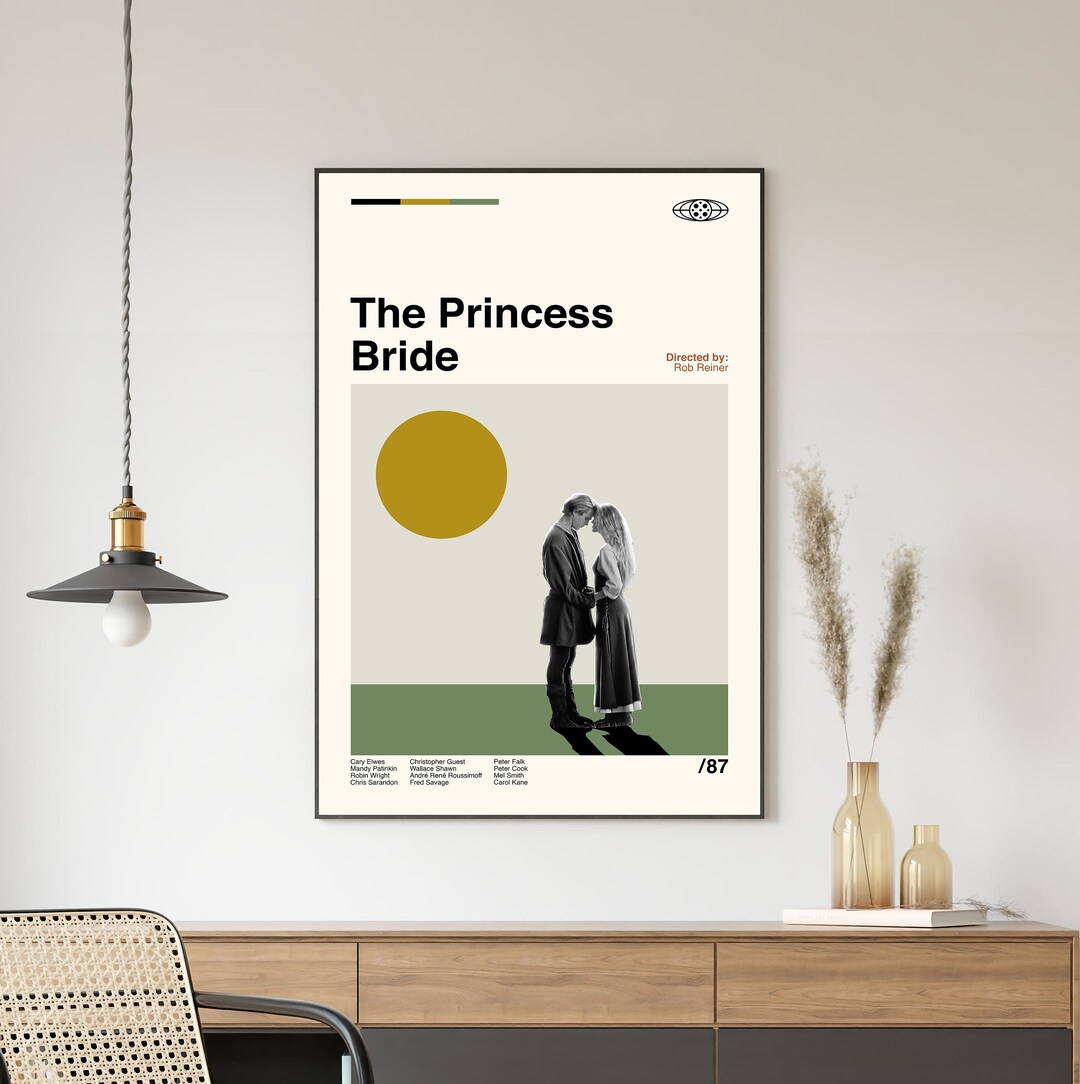 The Princess Bride Poster, the Princess Bride Print, Movie Poster ...