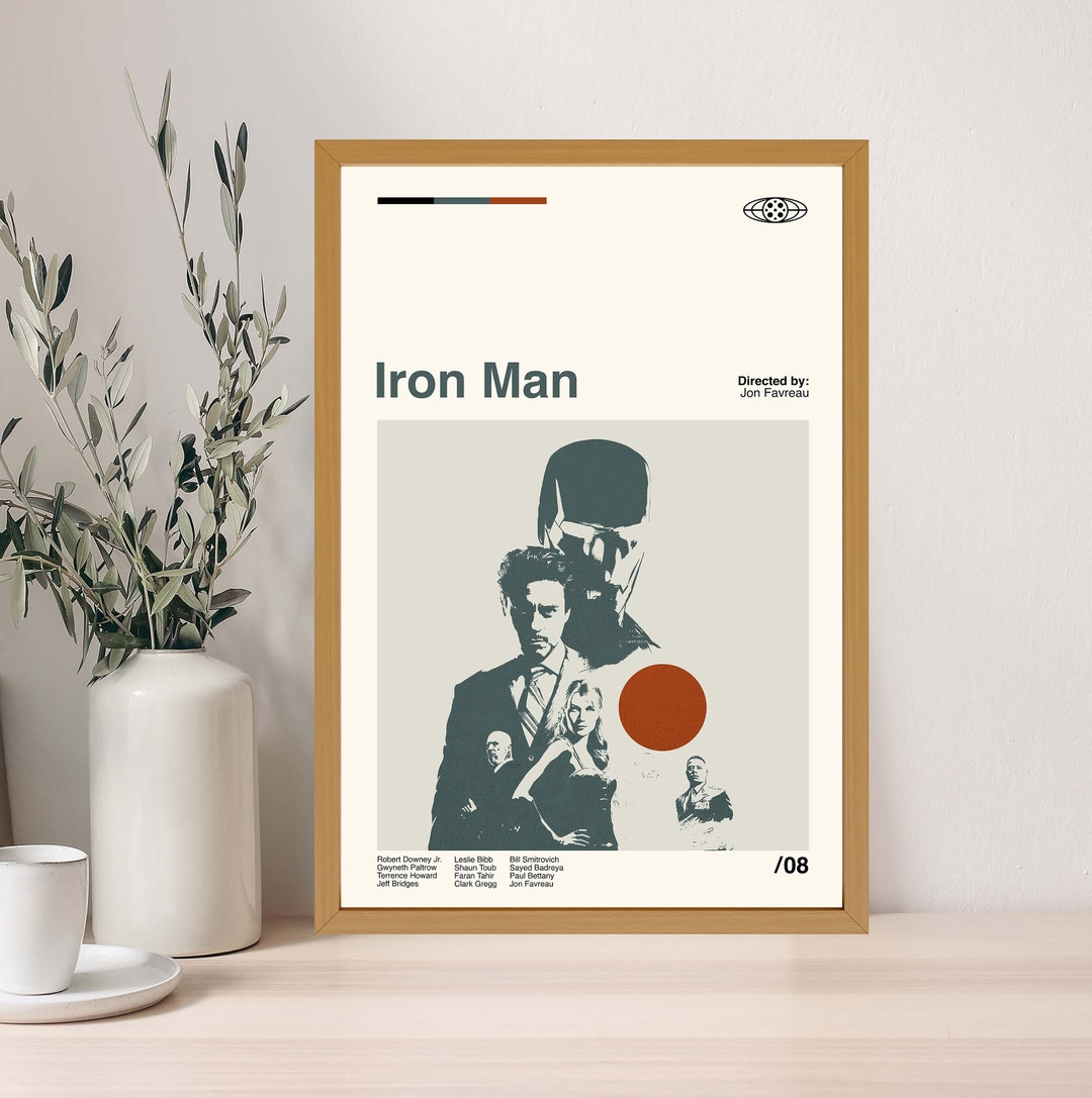 Tableau Iron Man Street - Toile pop art - Déco murale moderne - The Poplace