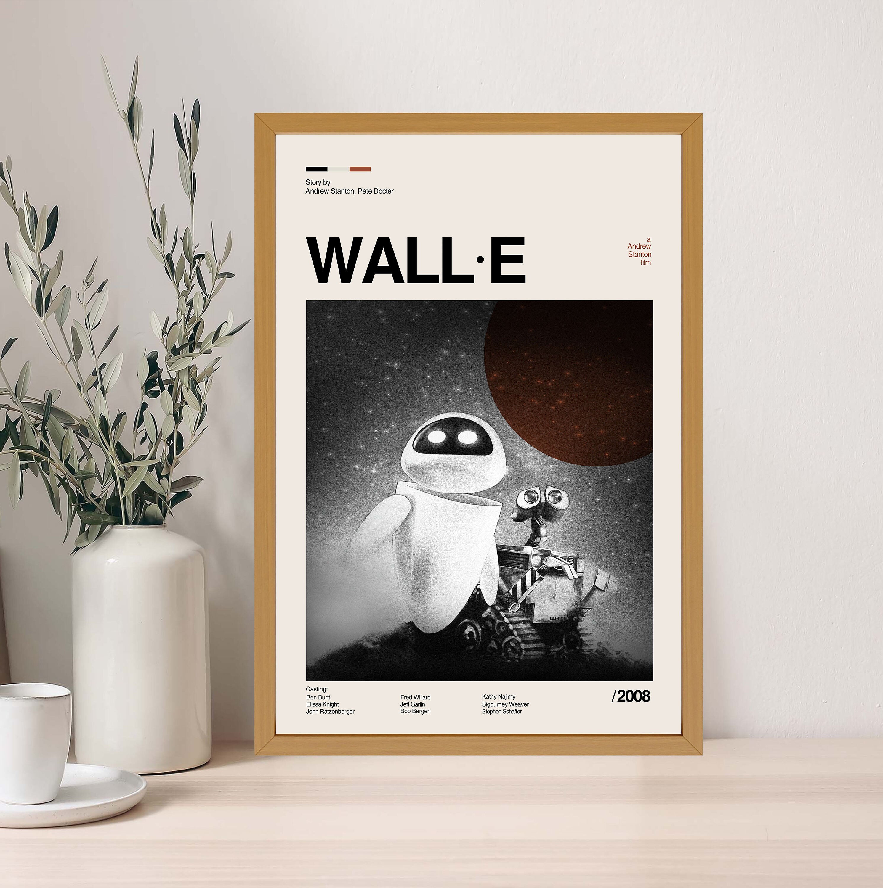 Wall E Poster Wall E Print Wall E Movie Wall E Art Retro - Etsy Portugal