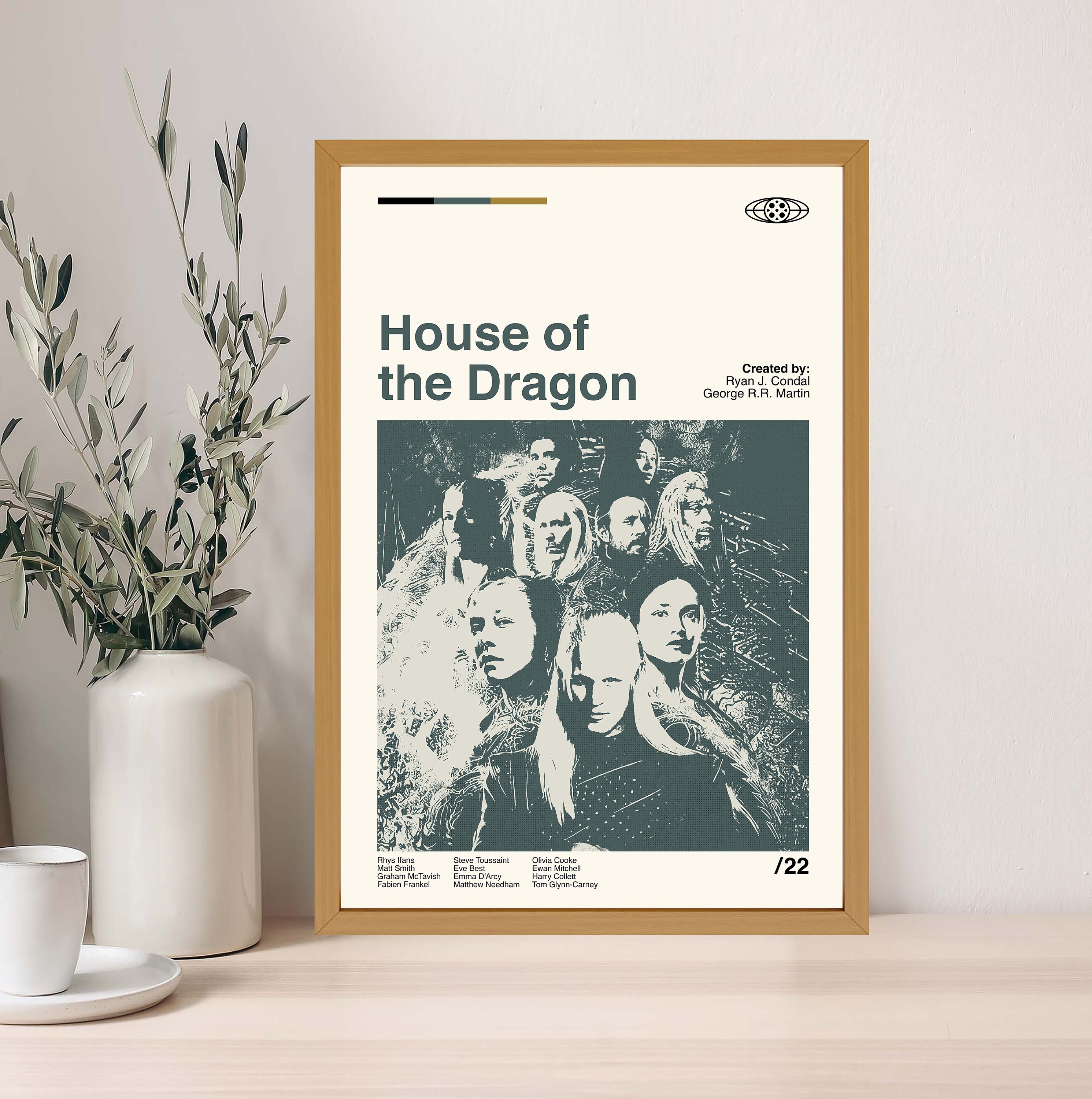 House Of The Dragon Posters Online - Shop Unique Metal Prints, Pictures,  Paintings