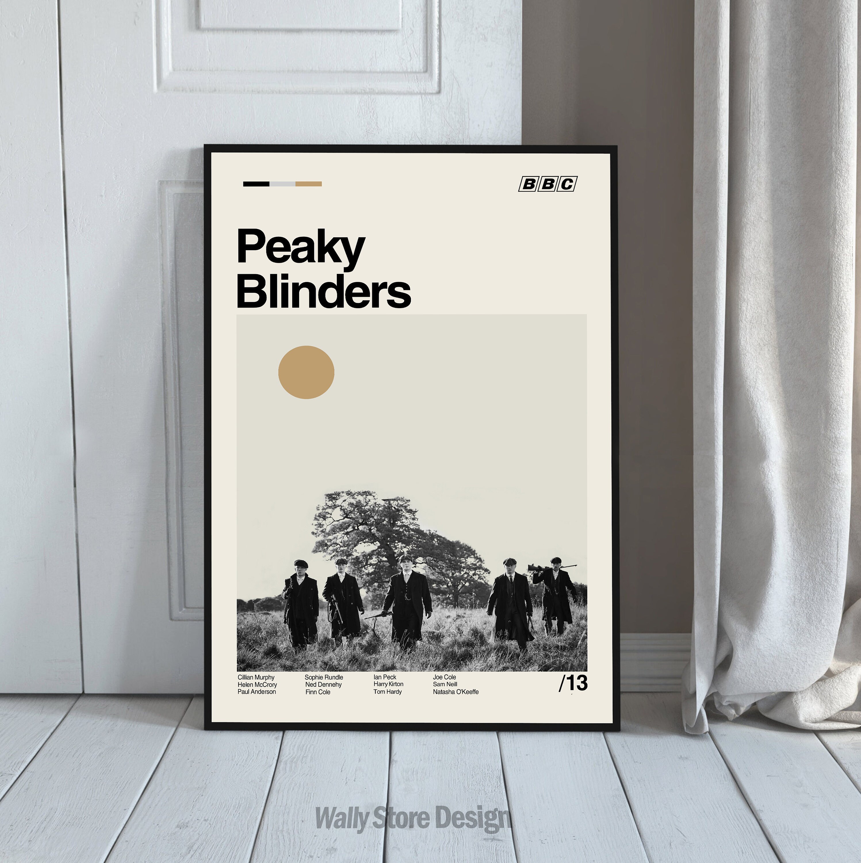 Peaky Blinders Poster Peaky Blinders Print Minimalist Movie - Etsy ...