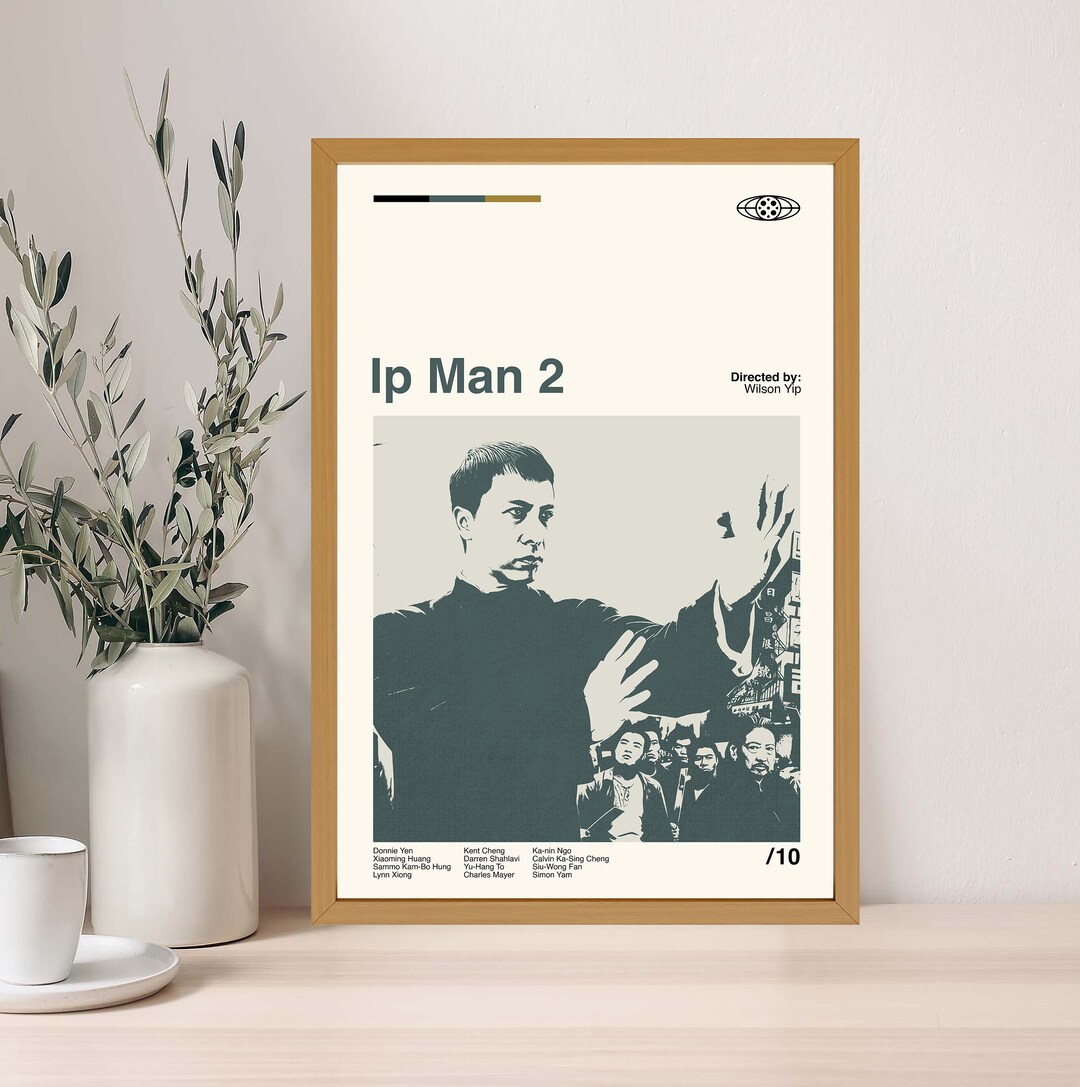 Ip Man 2 Poster Wilson Yip Poster Marvel Poster Classic - Etsy Australia