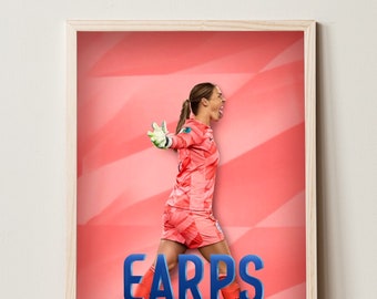 Mary Earps A5 Print