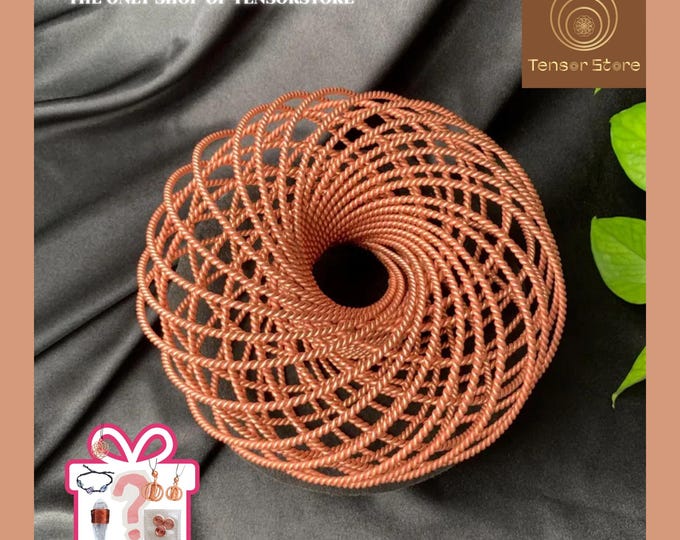 432MHz Copper Tensor Torus: Sacred Geometry Energy Tool