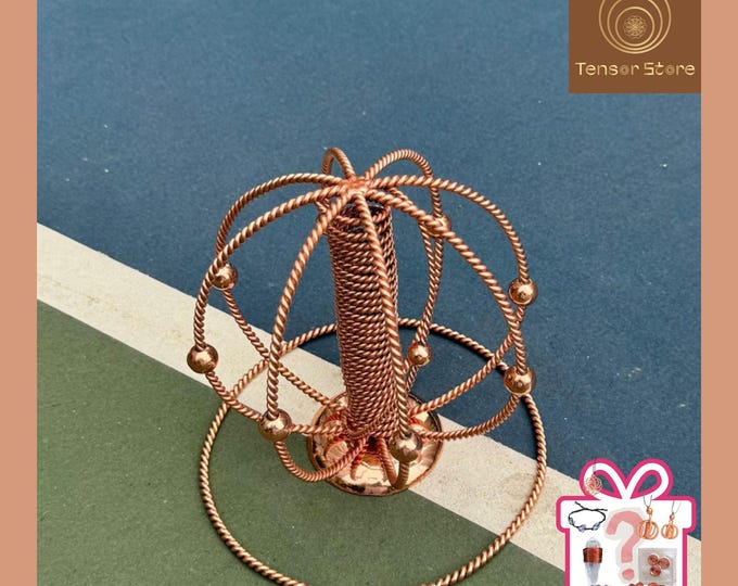 Tensor Harmonizer with Seeding Ring, Tensor Sacred Geometry for Grounding, Energy Balance, Sacred Lost Cubit