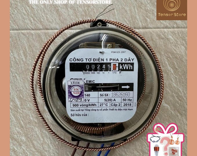 Handcrafted Tensor Ring: 99.99% Pure Copper, Water Structuring