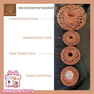 Torus energetico in rame: amplificatore spaziale, strumento di meditazione, ispirato al PEMF