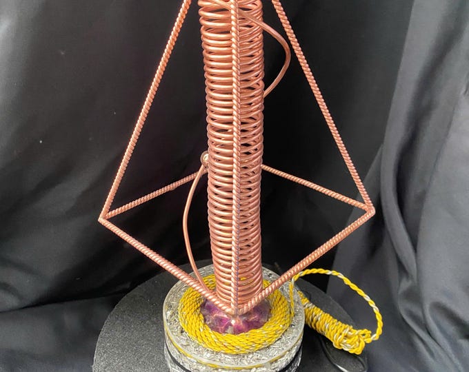 NuGiza Energy Harmoniser – Advanced Healing, Environmental Restoration, and EMF Protection Tool with Tensor Technology and Sacred Geometry