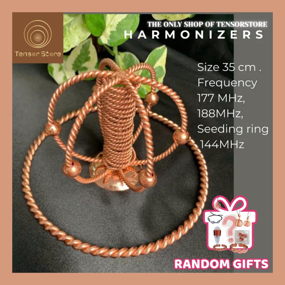 Handmade Copper Tensor Harmonizer: Sacred Geometry Grounding Ring - Etsy