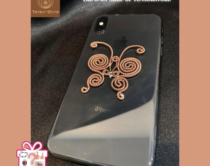 Tensor Phone Sticker: EMF Balance, Sacred Cubit, 144mhz, Tensor Store, Tensor Ring, Tensor Tech, Sacred Geography