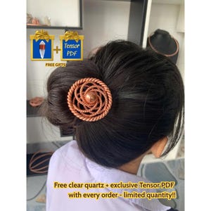 Tensor Hairpin, Tensor Hair Clip, 144Mhz. Tensor Hair, Tensor Generator, Energy Rings, Tensor Rings, TensorStore
