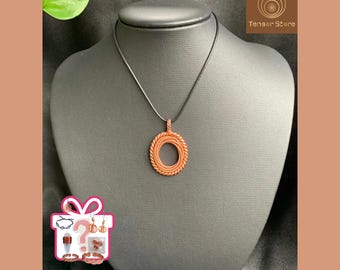 999 Cubit Tensor Ring Necklace: Double Twisted 432 Mhz Tensor