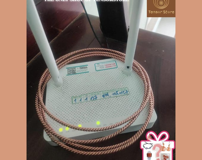 Pure Copper Tensor Ring: WiFi Radiation Blocker, EMF Protection