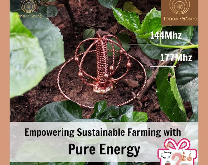 Copper Agriculture Tensor Harmonizer: Sacred Geometry Electroculture Tool