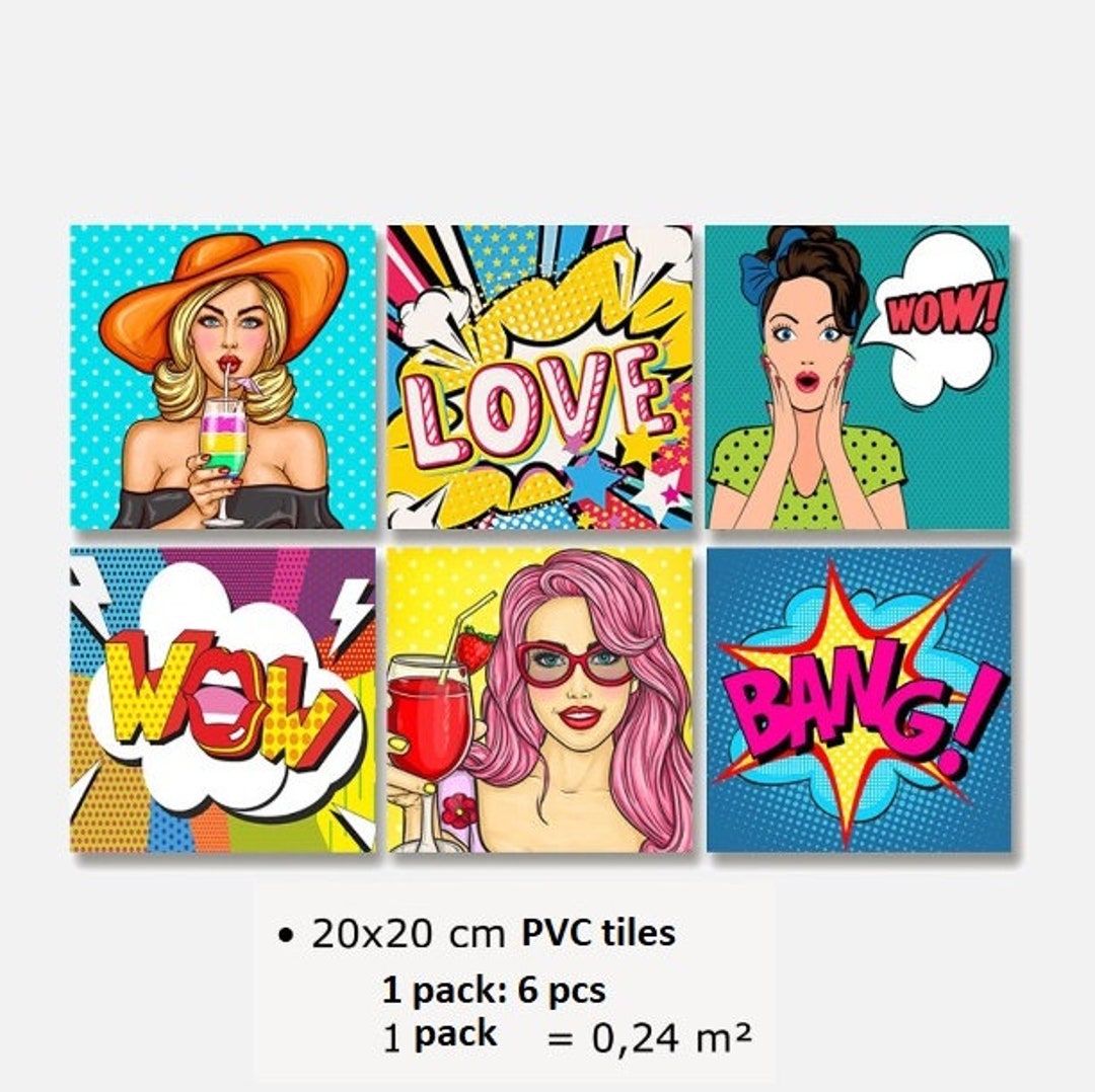 pop-art-faces-tile-decal-retro-vinyl-decal-pop-art-removable-vinyl