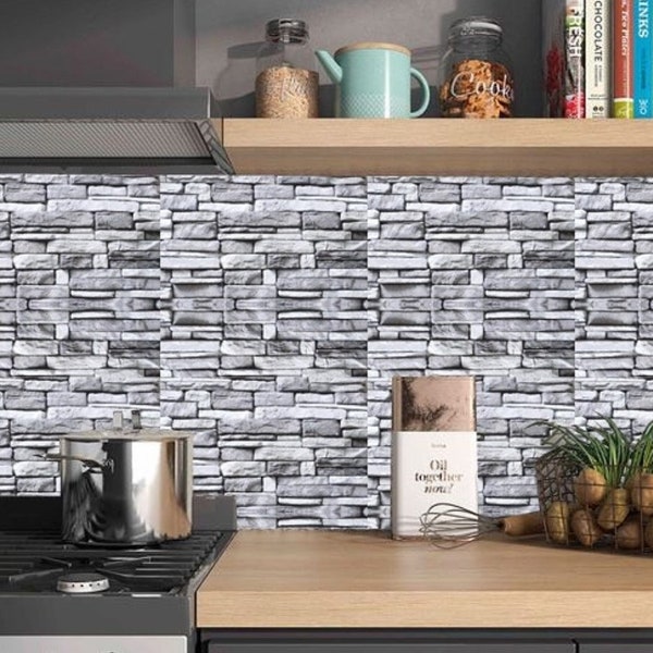 Brick Tile Stickers Etsy