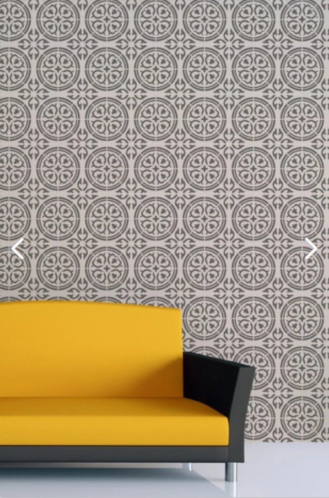 Circles Wall Stencil, Wall Decor Stencil, Reusable Stencil for Painting