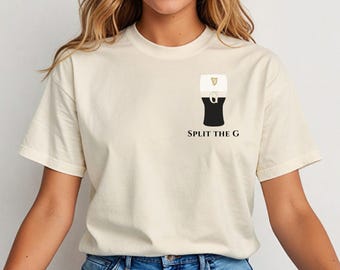 Split the G St. Patrick's Day Irish Drinking Shirt