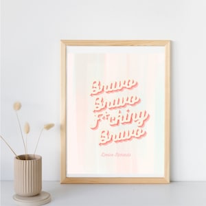 Bravo Bravo F*cking Bravo - Denise Richards - RHOBH - Digital Wall Art Print