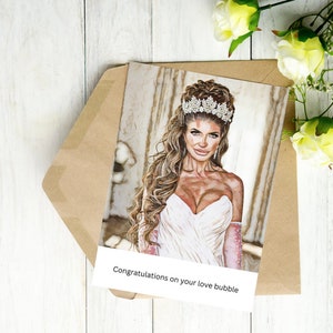 Congratulations on your Love Bubble - Teresa Guidice - RHONJ - Digital Printable Birthday Card