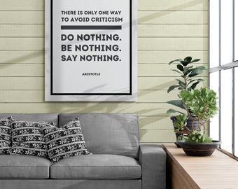 Wall Art Motivational Quotes Printable, Digital Art Décor, Inspirational Poster, Printable Quote Art, Instant Download