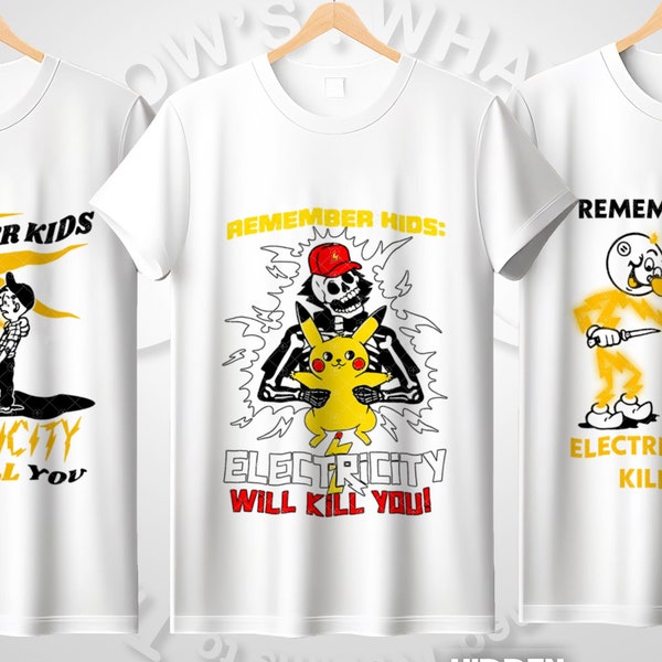 limited electricity kills shirt reddy kilowatt shirt mr electricity tshirt electicity will kill you shirt kids awareness tee #BYWHO